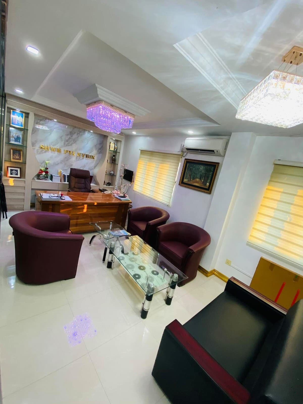 Executive office at Shwe Pyi Nyein International